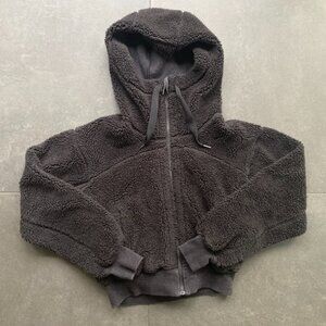 Lululemon Short Sweet And Sherpa Jacket black reversible size S